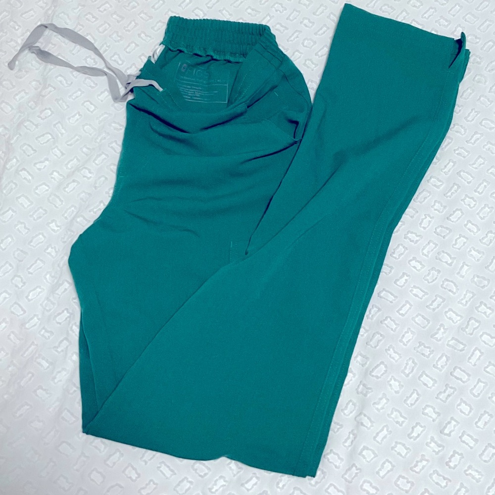 Figs yola scrub bottoms size xs tall euc